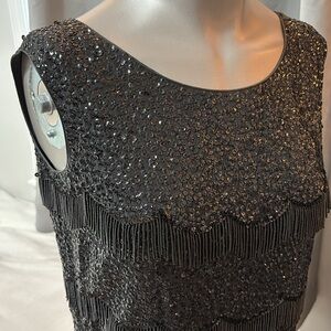 Vintage Beaded Shell